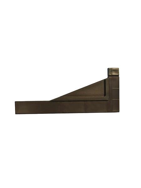 Fixations pour assembler le panneau PERFIX marron - lot de 2