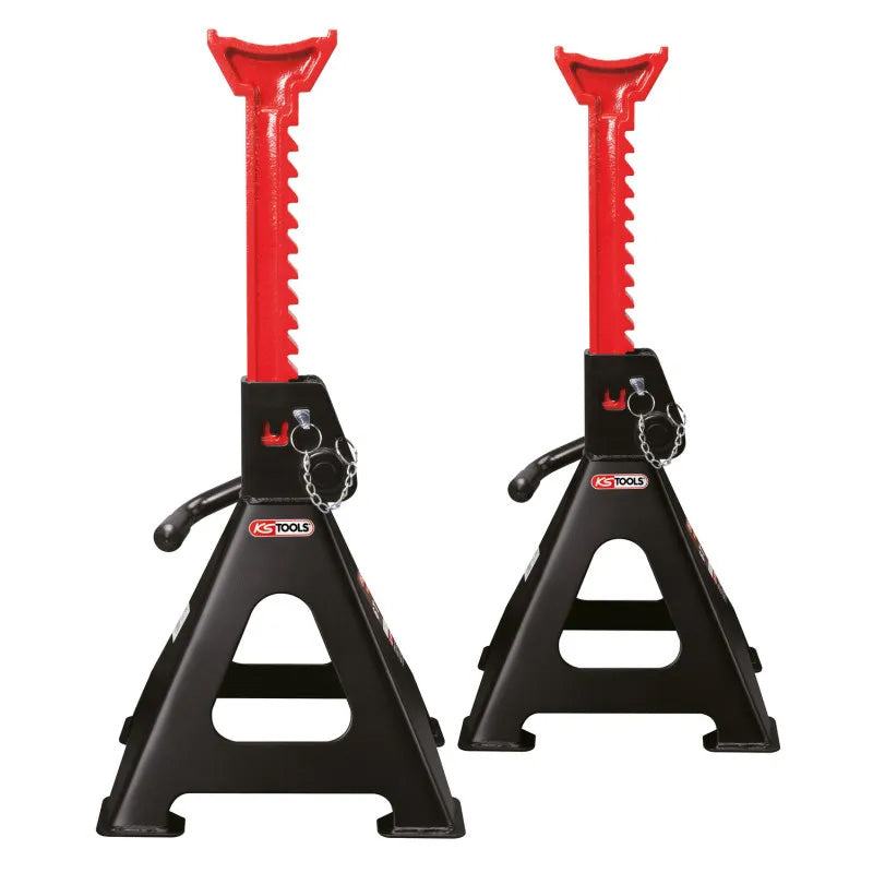 Chandelles à crémaillères, 6t - lot de 2 - KS TOOLS - 160.0371