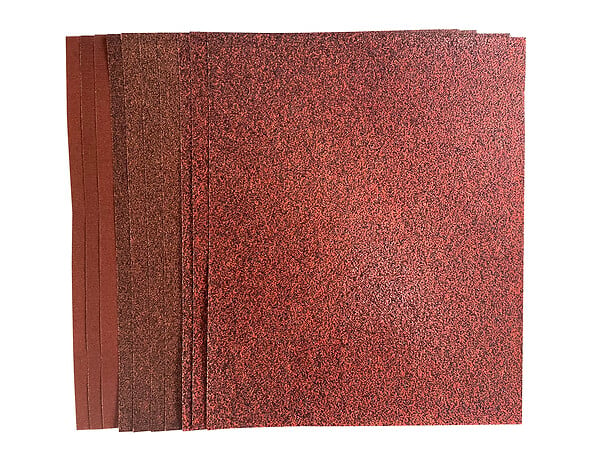 Feuille corindon - Grain 40-80-120 - Lot de 10 - 230x280mm