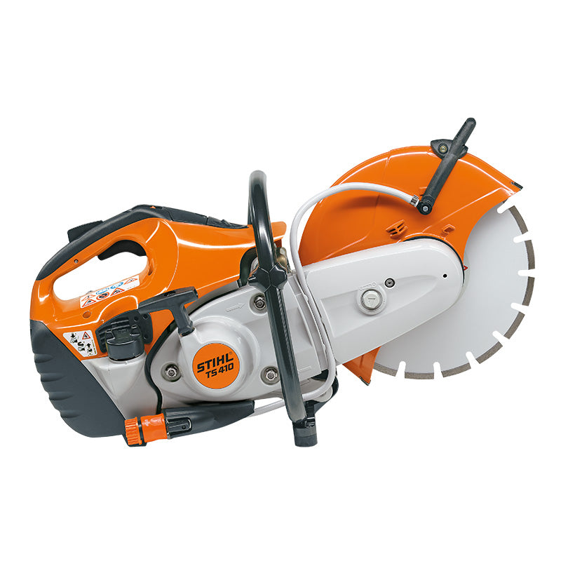 Lot de 20 Disques + 1 Découpeuse à disque STIHL TS410 (5 Mixtes LBA50 300mm - 5 béton LT30 300mm - 10 Aciers AS30S 300mm)