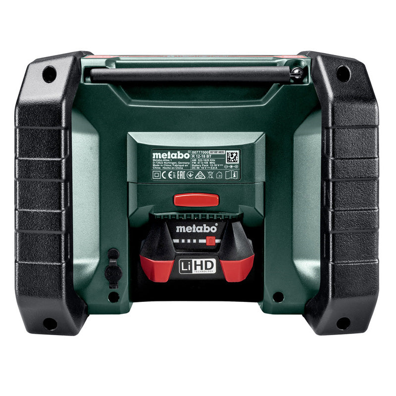 Akku-Baustellenradio 12-18 V METABO 600777850 R 12-18 BT