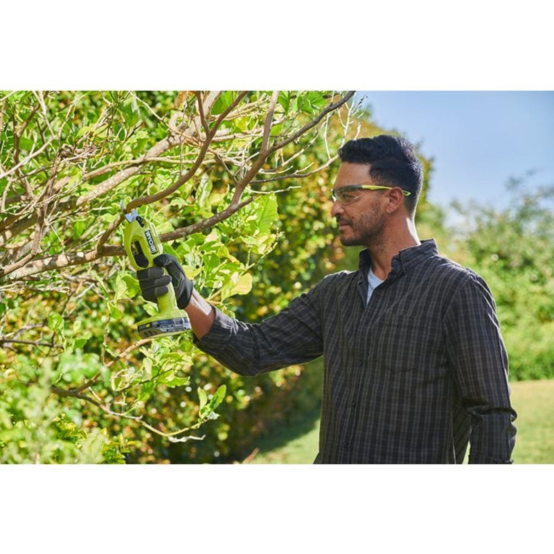 Akku-Gartenschere 18V ONE+™ RYOBI RY18SCA-0 verchromte Bypass-Klingen aus japanischem SK5-Kohlenstoffstahl - Schnittkapazität 25 mm (nur Produkt)