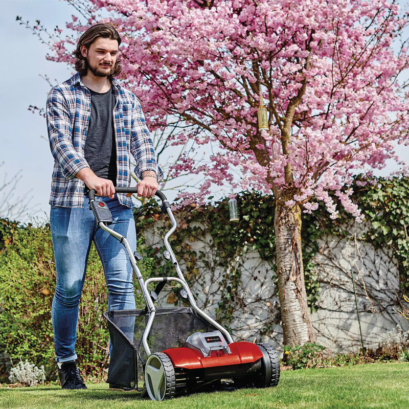 Akku-Handrasenmäher EINHELL GE-HM 18/38 Li-Solo 38cm (ohne Akku verkauft)