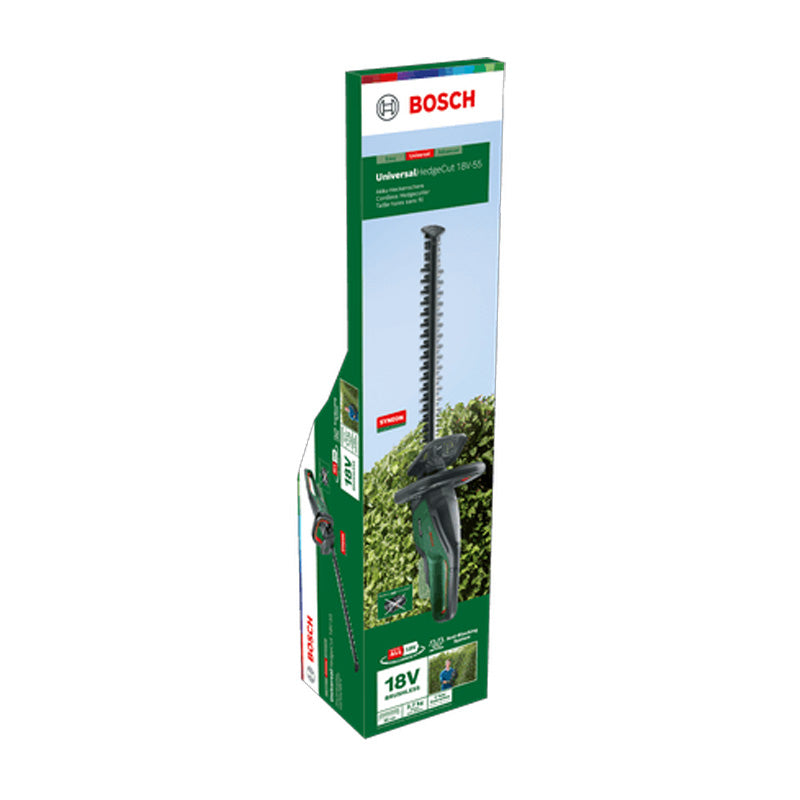 Akku-Heckenschere 18V BOSCH UniversalHedgeCut 18V-55 mit 1 Akku 2,5Ah