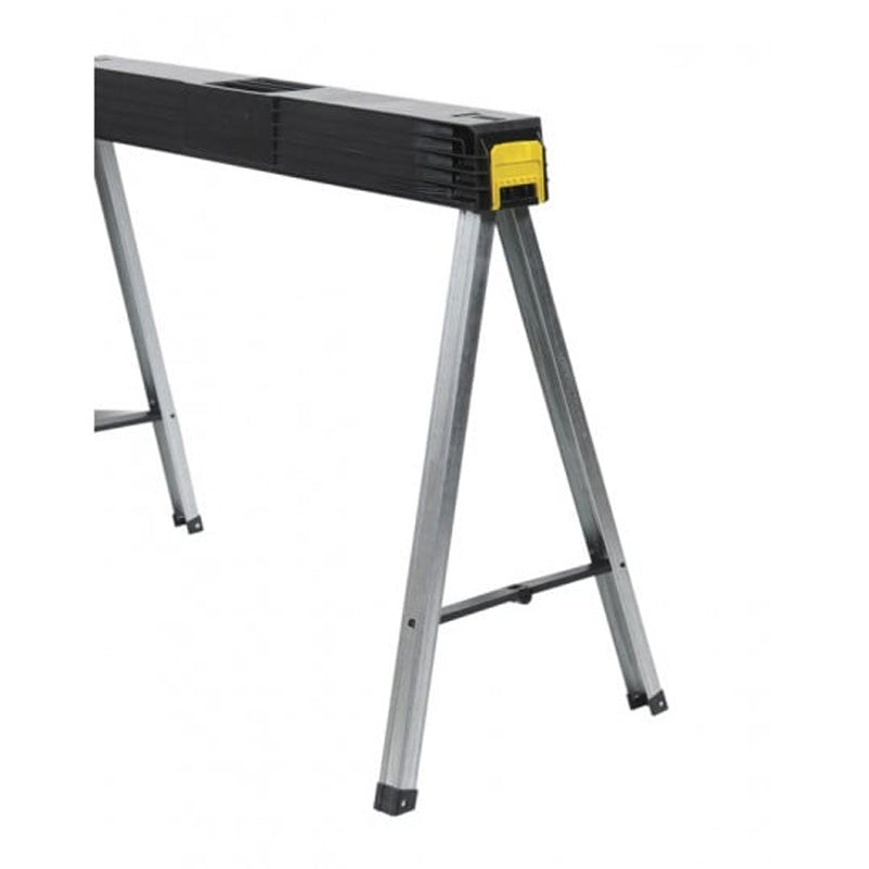 Lot de 2 tréteaux STANLEY 1-97-475 pliables et clipsables charge 350kg
