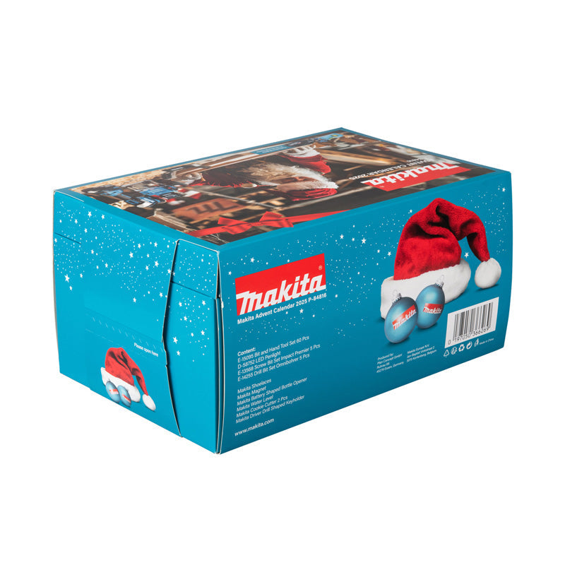 Adventskalender 2025 MAKITA P-84816 begränsad upplaga
