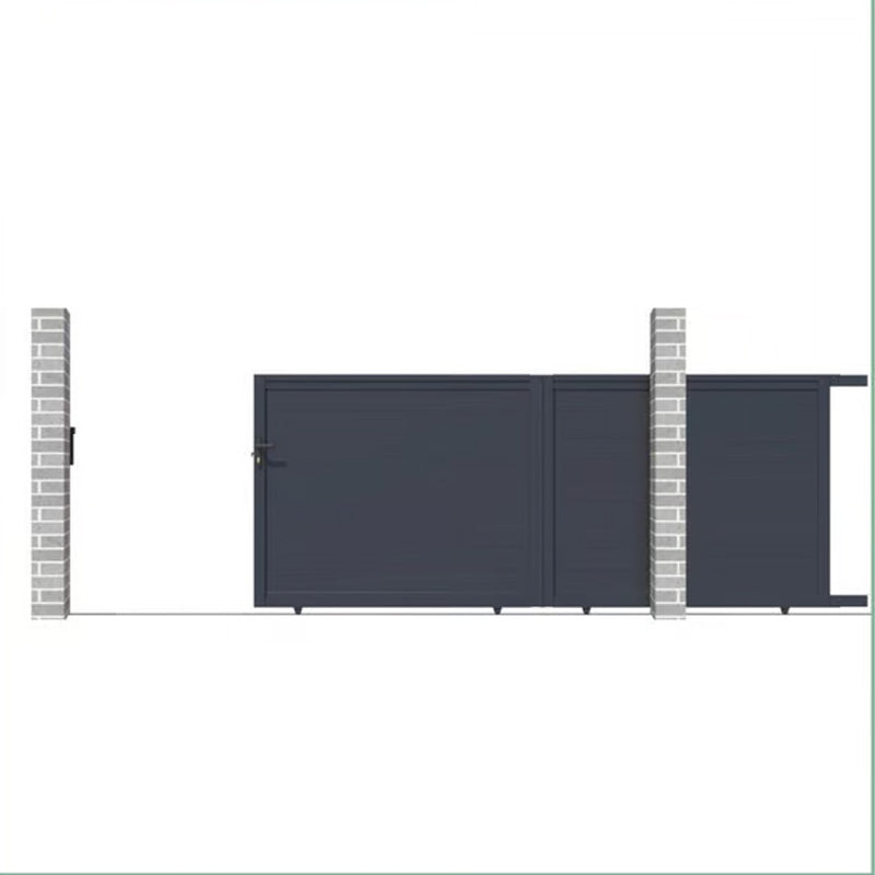 Portail aluminium coulissant Michigan 300x173cm