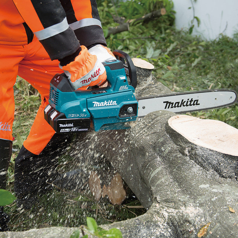 Entastungssäge MAKITA DUC356PT2B 36V 2x18V Li-Ion 35cm