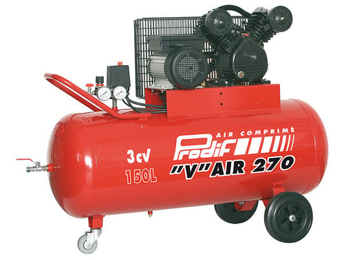 Compresseur à air 3CV 9bar - 150L