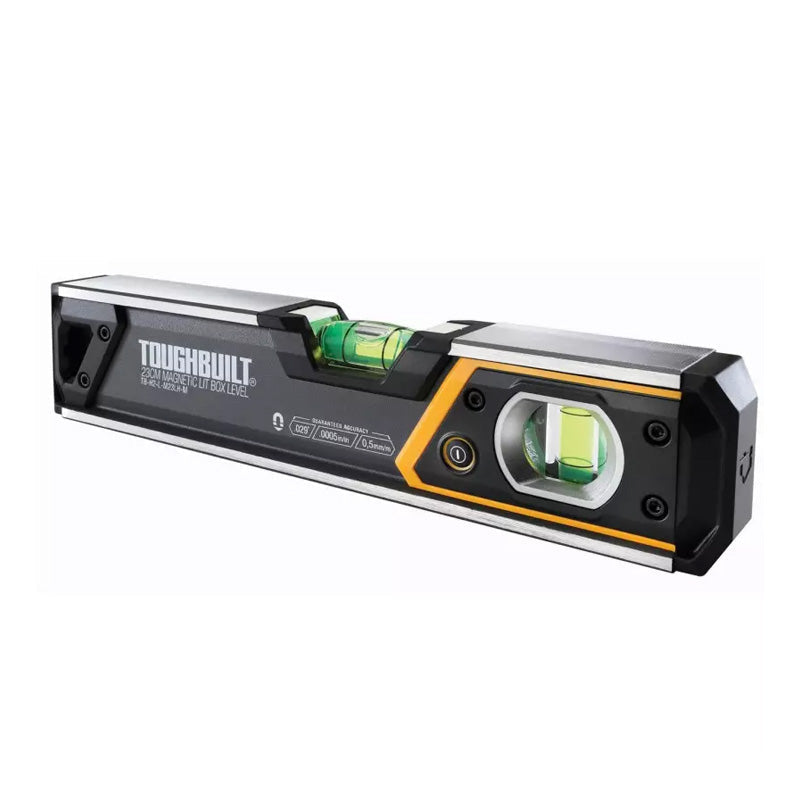 Niveau magnétique éclairé 23cm TOUGHBUILT TB-H2-L-M23-LH-M-BEA