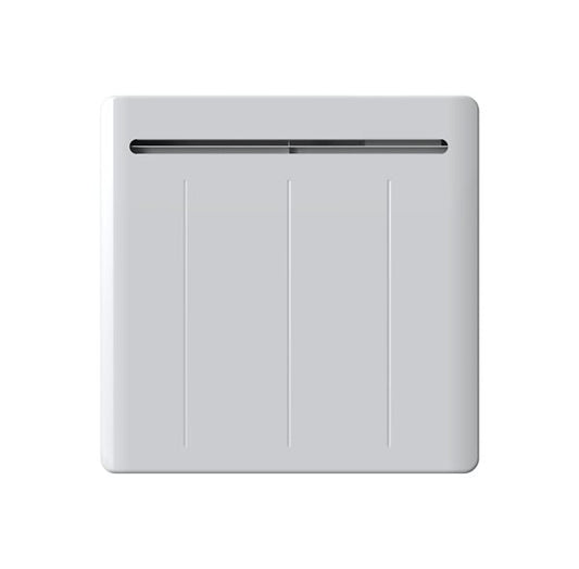 Radiateur inertie fonte Keops - Blanc - 1500W