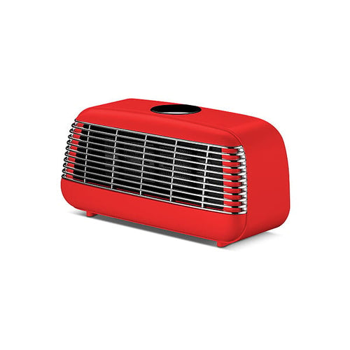 Radiateur soufflant Fifty digital - Céramique - Rouge - 1500W