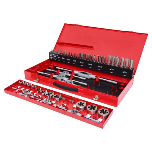 Coffret de jeux de tarauds et filières - 54 pcs  - KS TOOLS - 331.0654