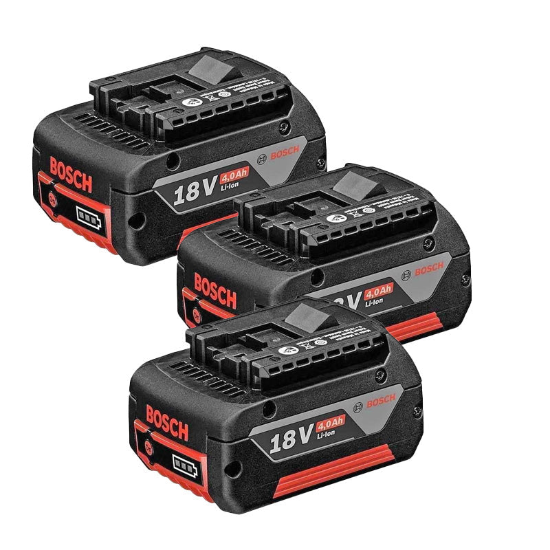 Pack 3 outils BOSCH 18V : Perceuse-Visseuse GSR + Meuleuse angulaire GWS + Perforateur SDS Plus GBH + Batterie ProCORE18V 3x4,0Ah + Chargeur GAL 1880  SAC (C)
