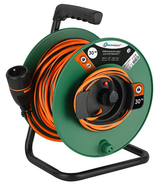 Enrouleur jardin electralock 30m