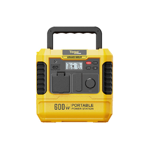 Station d'energie - TOGO POWER - Technologie batterie LiFEPO4 - ADVANCE600LFP - Sortie max AC 1200W