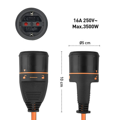 Enrouleur jardin electralock 30m