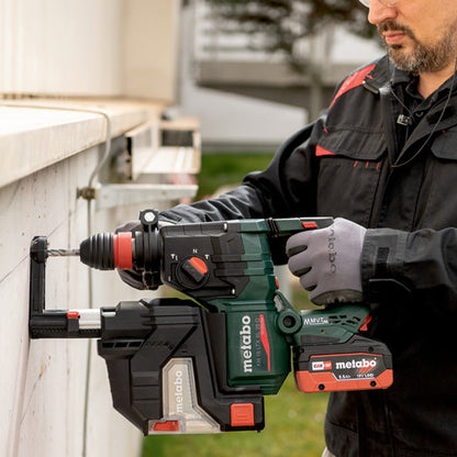 Marteau perfo burineur 3J 18V KH 18 LTX 28 BL Ø28mm Quick Pick+Mix METABO coffret metaBOX