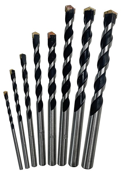 Coffret de forets - Béton - Lot de 8