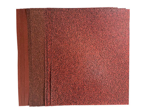 Feuille corindon - Grain 40-80-120 - Lot de 10 - 230x280mm