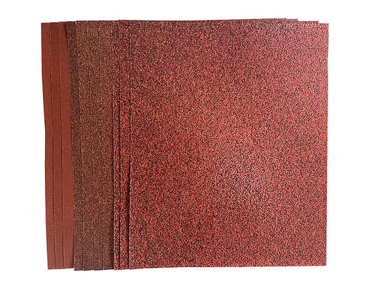 Feuille corindon - Grain 40-80-120 - Lot de 10 - 230x280mm