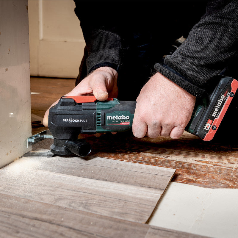 Outil multifonction METABO 18V SANS FIL MT 18 LTX BL QSL (vendu sans batterie) + coffret Metabox