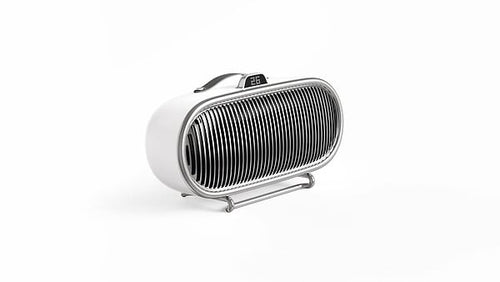 Chauffage céramique Retro - Blanc - 1500W