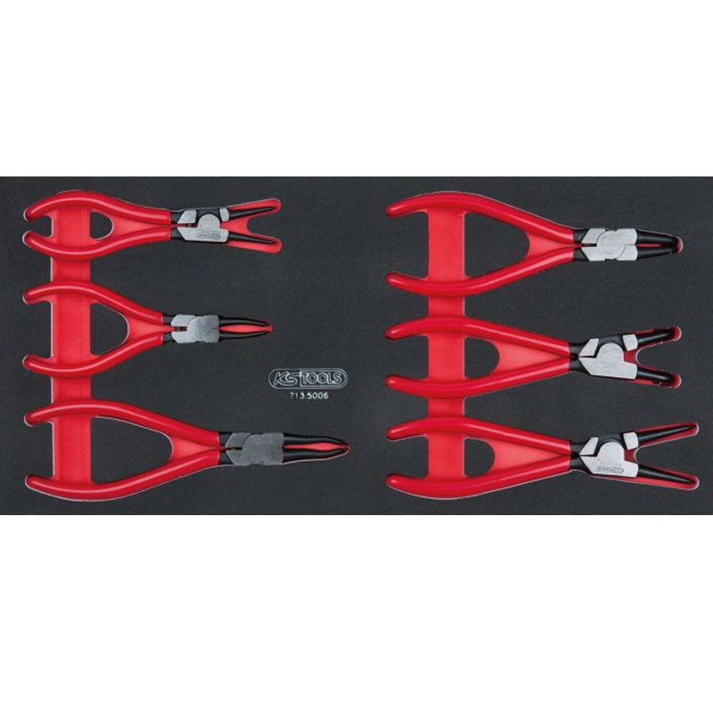 Composition d'outils 6 tiroirs pour servante, 455 pièces  - KS TOOLS - 714.0452