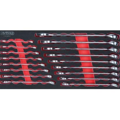 Composition d'outils 5 tiroirs pour servante, 187 pièces  - KS TOOLS - 714.0187