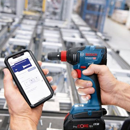 Pack 4 outils 18V BOSCH : GSR 18V-110C + GDX 18V-210C + GWS 18V-10 + GBH 18V-24C + 1 batterie 4,0 Ah (ProCORE) + 2 batteries 5,5 Ah (ProCORE) + GAL 1880CV (L)