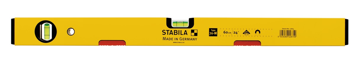 Niveaux à bulle Type 70 M STABILA