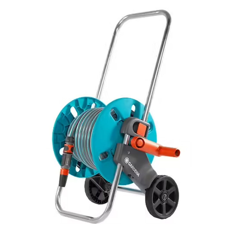 Dévidoir sur roues GARDENA 18502-35 CleverRoll S Longueur 20m Ø13mm avec Lance, raccords, nez de robinet