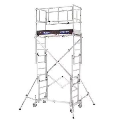 Échafaudage roulant X Tower - 2,80 m - TUBESCA-COMABI - 22405530 + Kit de chargement pour X-Tower "EMBARQ OFFERT
