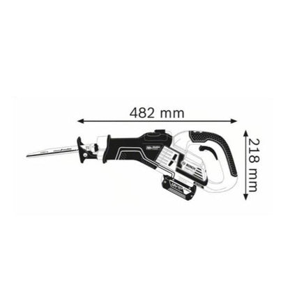 Scie sabre sans-fil BOSCH GSA 18V-32 - 0 601 6A8 108 Professional (vendu sans batterie)
