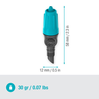 Goutteur réglable Micro-Drip System 0-15L/h GARDENA 13305-26 Boîte de 15 pièces