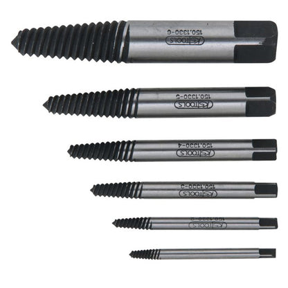 Jeu d'extracteurs de goujons pour goujons de M3-M18 6 pcs  - KS TOOLS - 150.1330