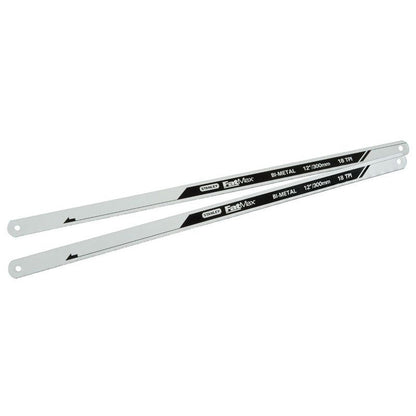 Lame de scie à métaux - carte 2 lames bimetal fatmax 10 dents - STANLEY - FMHT0-20195