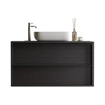 Meuble salle de bain suspendu ARREDOBAGNO CAMPANELLI 2 tiroirs + vasque à poser 110cm