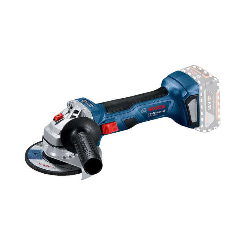 Meuleuse angulaire sans-fil BOSCH GWS 18V-7 - 0 601 9H9 001 Professional (vendu sans batterie) en carton avec accessoires