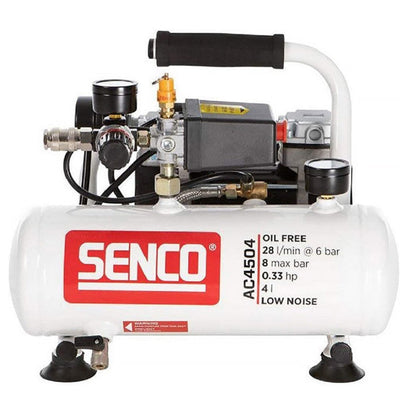 Pack menuisier: Cloueur FINISH PRO 18GA + Clous +  Compresseur + Tuyaux - SENCO - Senco-B3