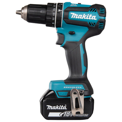 Perceuse visseuse Brushless 18V  DHP485RMJ  2 x 4 Ah - Ø 13 mm - 50 Nm en Makpak