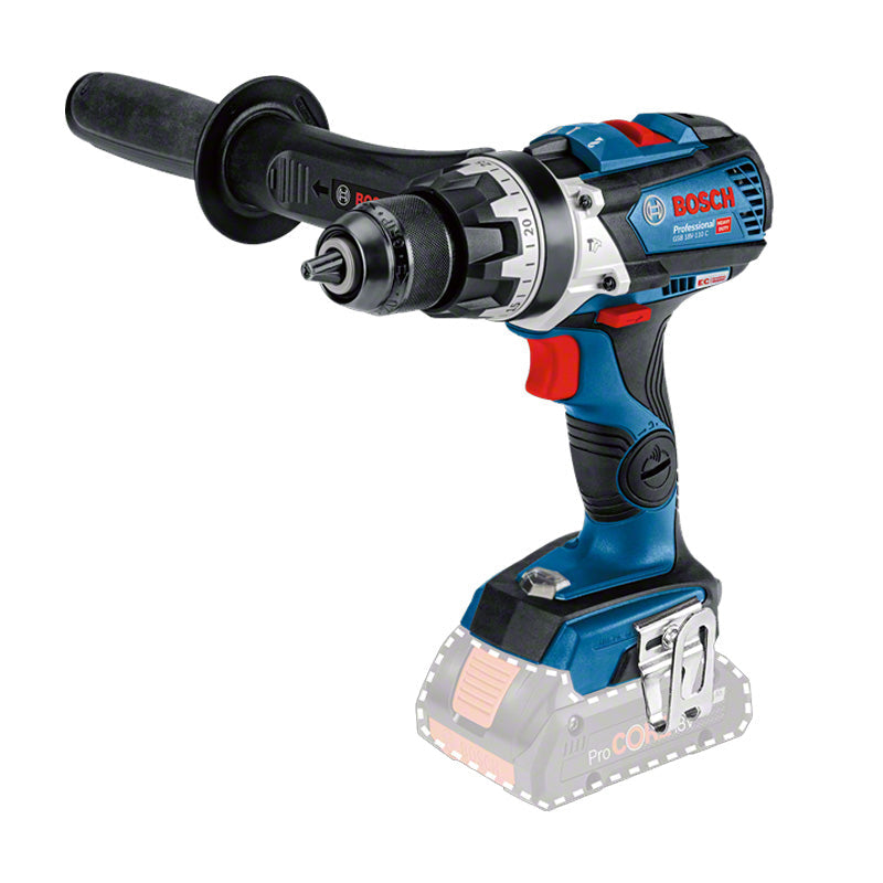 Pack 10 outils 18V - BOSCH 0 615 A50 04G Professional - Livré avec 3 batteries 18V 5.Ah Li-Ion + chargeur et sac de transport