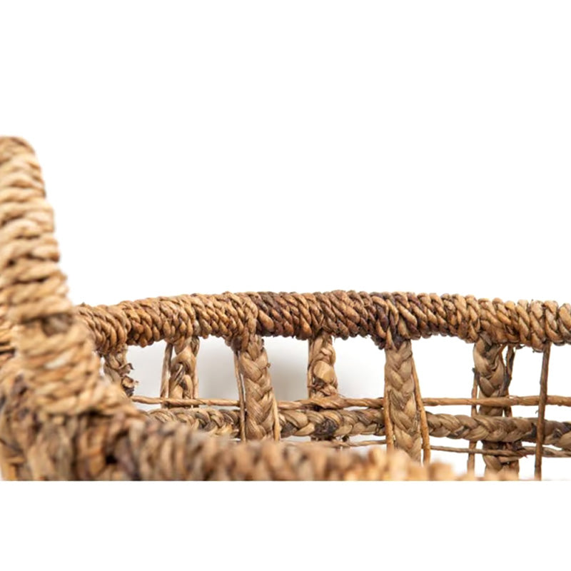Panier Pauline - 35 x 35 x 35 cm - taille M - jute - naturel