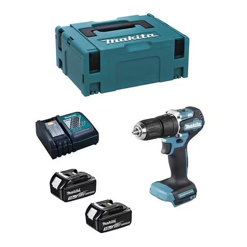 Perceuse visseuse Brushless 2x3Ah 18V LXT ® MAKITA DHP487RFJ en MAKPAC