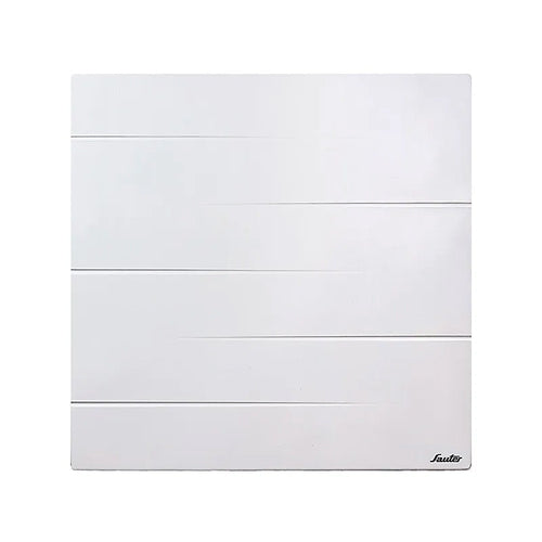 Radiateur double coeur de chauffe horizontal Malao - Blanc  - 1000W