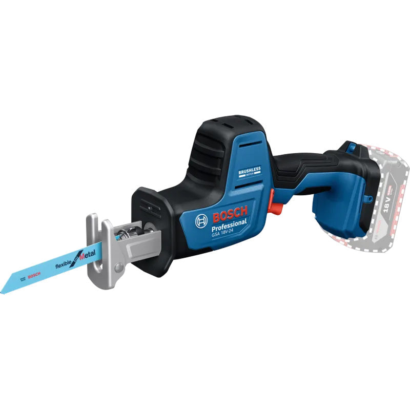 Scie sabre GSA 18V-24, lames S922EF, S2345X L - BOSCH - 06016A5101