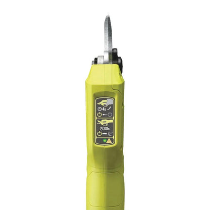 Sécateur 18V ONE+™ RYOBI RY18SCA-0 lames Bypass chromées en acier carbone japonais SK5 - capacité de coupe 25 mm (Produit seul)