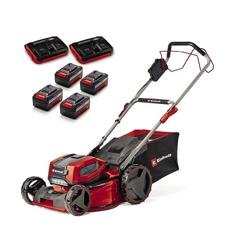 Tondeuse à gazon sans fil tractée EINHELL GP-CM 36/47 S Li BL (4x4,0Ah)