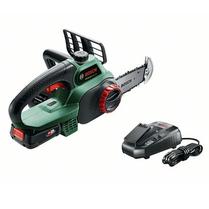 Tronçonneuse à chaîne sans fil BOSCH UniversalChain 18V 1 batterie 2,5Ah
