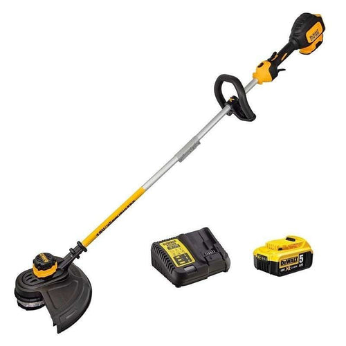 Coupe-bordures 33cm 18V DEWALT DCM561P1-QW Brushless avec un chargeur et une batterie 5,0 Ah